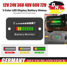 Monitor batteria 12V 24V 36V