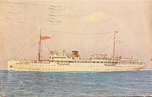 Cartolina tematica navi - tematica,