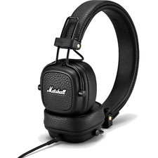 Marshall Major III Black Headphones Bluetooth Long Life Battery Foldable Design
