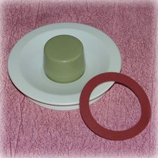 █ MARRONE KM32 ? COPERCHIO MISCELATORE + TAPPO + GUARNIZIONE nuova robot cucina KM MX 32 31