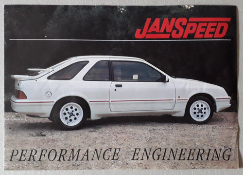 Brochure janspeed ford - ford, c.1983