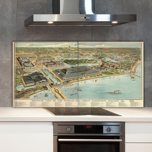 Cucina splashback vetro - cucina,