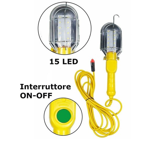 Lampada portatile led - portatile, 15