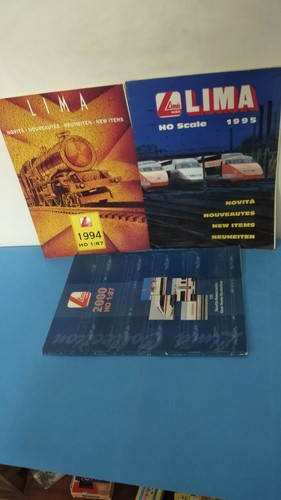 Lima cataloghi 1994 - lima, 1994-1995-2000