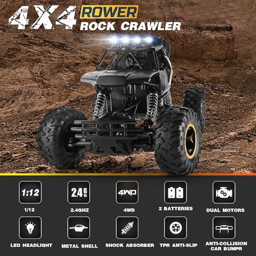 Camion rock crawler 4wd - camion, 1:12