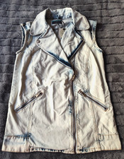 Zara Trafaluc gilet donna blu