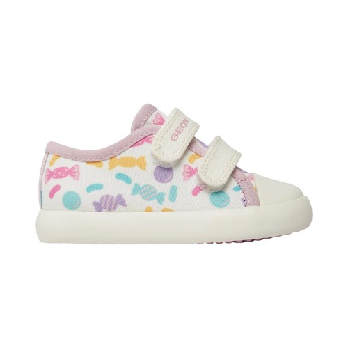 Geox sneakers bianca multi con - geox,