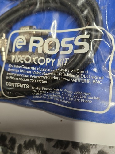 Kit copia video - vintage, ross