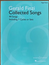 Gerald Finzi Collected Songs 