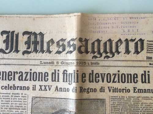 Giornale messaggero - giornale, il