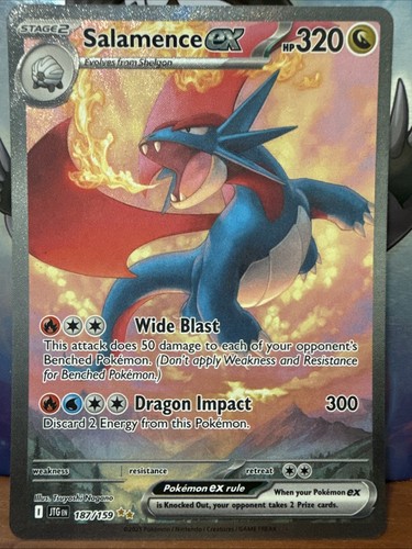Salamence 187 159 sv09 - salamence, ex
