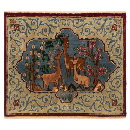 Kashan cm tappeto - kashan, 74