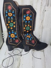 Rari stivali ricamati Shoe Biz