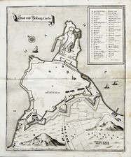 Corfu Isola Grecia Mappa Piano