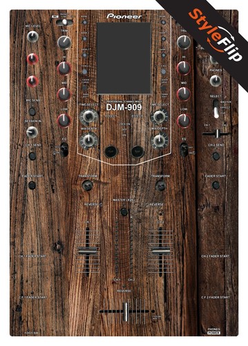Pioneer djm 909 skin - djm, legno