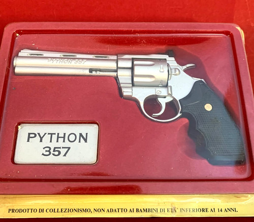 Python 357 pistol miniature - python,