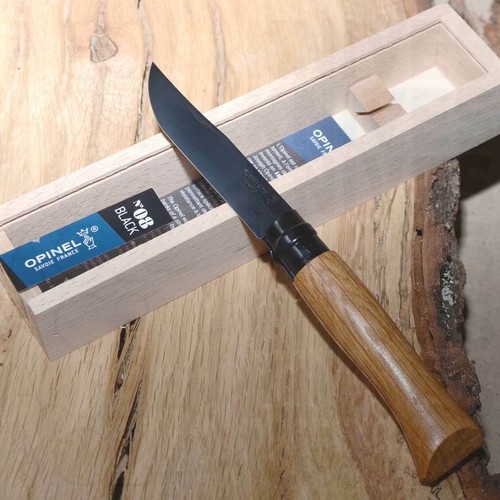 Opinel nero lama inox - 8,