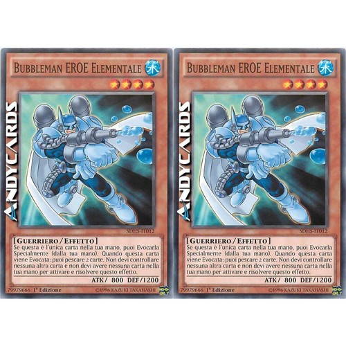 Bubbleman eroe elementale - 2x,