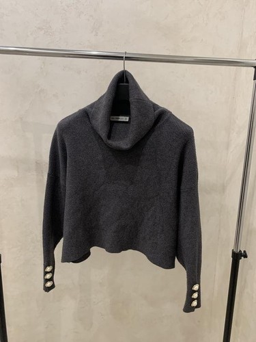 Maglione donna zara grigio - maglione,