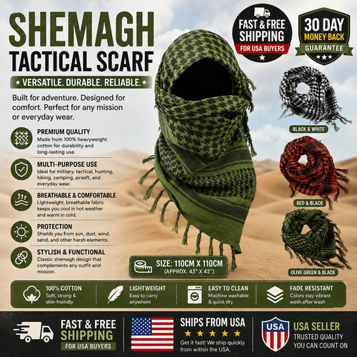 Sciarpa keffiyeh shemagh - sciarpa,