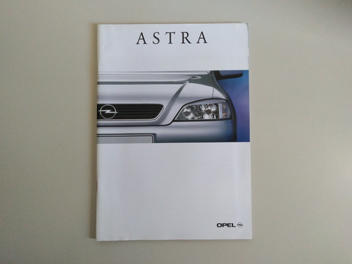 Depliant brochure opel astra - depliant,