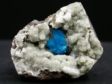 CAVANSITE SUR STILBITE -