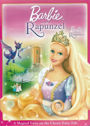 Barbie rapunzel dvd - rapunzel, [dvd]