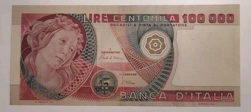 Lire 100 000 primavera - lire, 100.000