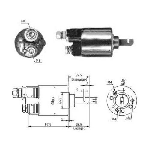 Elettromagnete motore - 54,