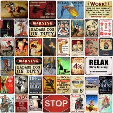 Targhette insegna latta