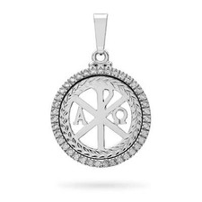 Ciondolo tondo in argento