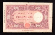 CINQUECENTO 500 LIRE BARBETTI