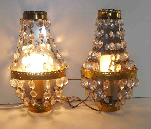 Paire appliques vintage - d'appliques,