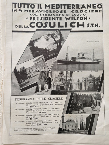 1930 pubblicità presidente - -,