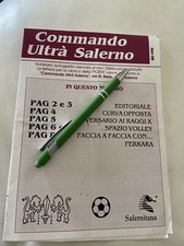 FANZINE ULTRAS SALERNITANA ISCHIA 1989-1990 SERIE C1 COMMANDO ULTRA’ SALERNO