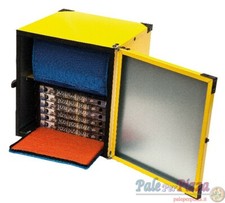 Box pizza non coibentato, ripiano centrale per 2 borse termiche  40