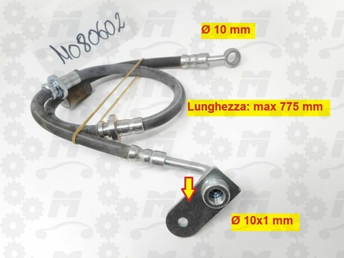 Tubo freno anteriore - , sx
