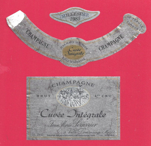 Mcha48etiquette champagne brut - champagne,