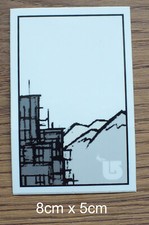 Adesivo Burton Snowboards Sci Vintage Sticker Snowboard Salto Outdoor RARO