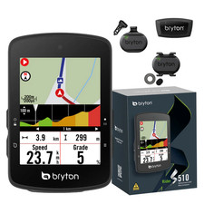 Ciclocomputer GPS bici BRYTON BR S510 T con sensori e fascia cardio