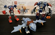 lotto LEGO Iron Man - Ninjago - Capitan America Marvel