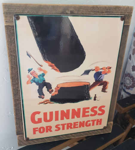 Insegna vintage guinness stout - vintage,