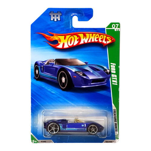 Hot wheels ford gtx1 blue - hot,