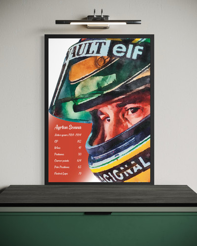 Ayrton senna casco mclaren - senna,