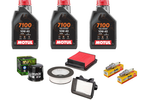 Kit tagliando olio motul 7100 - kit,
