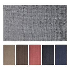 OLIVO.shop Tappeto Bagno Cotone e Ciniglia Morbido Assorbente e Antiscivolo CORN