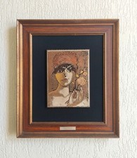 Franco gentilini ragazza - ragazza, con