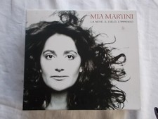 MIA MARTINI LA NEVE, IL CIELO, L'IMMENSO COFANETTO 3 DISCHI CD MUSICA COLLEZIONE
