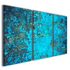 Quadro astratto Acquamarina