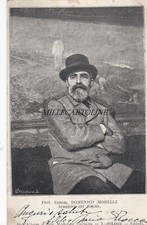 NAPOLI:  Domenico Morelli , Pittore e Senatore del Regno